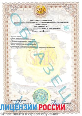 Образец сертификата соответствия (приложение) Сухой Лог Сертификат ISO 14001